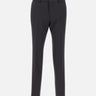 Pantaloni slim fit in serge di lana vergine 50469174 001 BOSS 