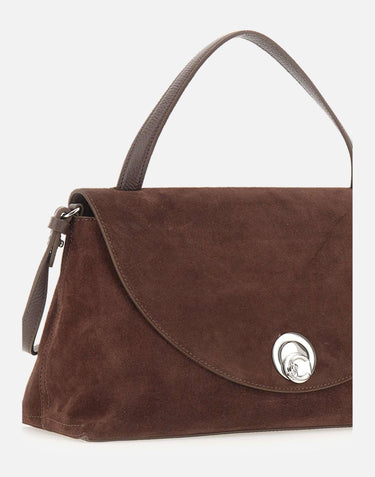 Borsa "Nikla Suede Bimaterial L" TOC180101 W20 COCCINELLE 