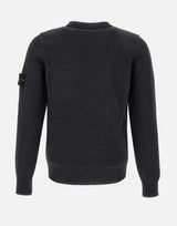 Maglione in lana rasata 5100072S00A3 V0M65 STONE ISLAND 