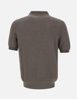 Polo in misto seta 43142 16224170 GRAN SASSO 