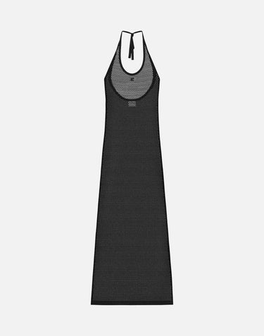 "Holistic mesh long dress" 225JRO625JS0119 9999 COURREGES 