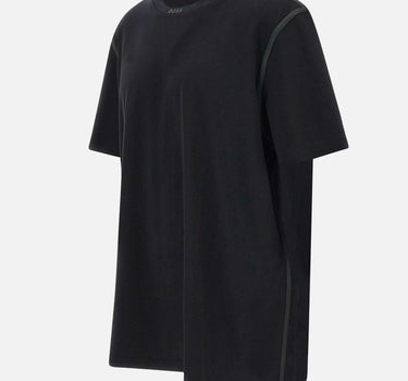 T-shirt Boss uomo "Tee tape" in cotone stretch 50531230 001 BOSS 