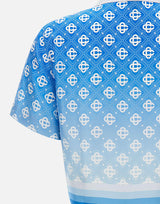 Camicia corta in seta con nodo WSS26SH266 01 CASABLANCA 