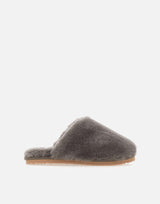 "Closed toe sheepskin fur slipper" FW161000L CHA MOU 
