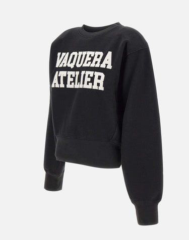 Felpa "Atelier" VAQ10T015 BLACK VAQUERA 