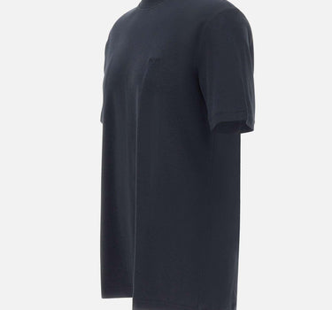 T-shirt in cotone interlock 50554790 404 BOSS 