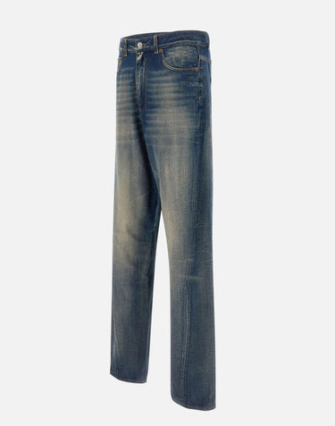 Jeans a gamba larga SH0LA0024 M30017962 MM6 MAISON MARGIELA 