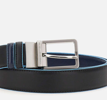 Cintura "Blue Square Reversibile" in pelle CU2619B2 NBLU2 PIQUADRO 