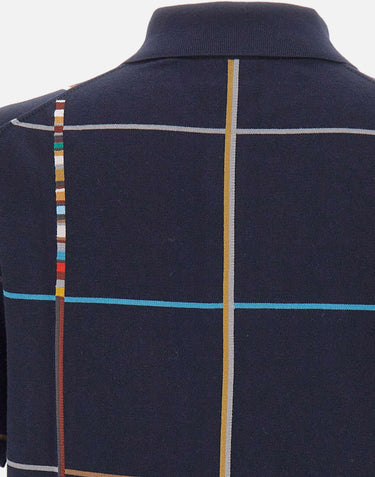 Polo in cotone lavorato a maglia M1R783ZV03025 49 PAUL SMITH 