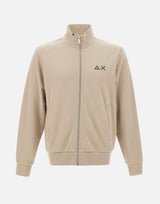 "Track zip basic fleece" F35102 98 SUN68 