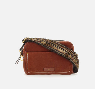 Borsa a tracolla "Nina" in pelle BS12060 CMNASPMBRICKRED GIANNI CHIARINI 