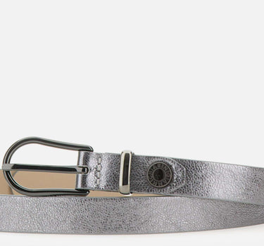 Cintura in pelle metallizzata CN9903704 VNCMETCITYNOIRE GIANNI CHIARINI 