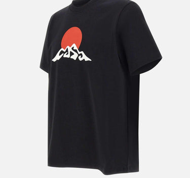 "Montagne white snow printed t-shirt" MPF25JTS001 02 CASABLANCA 