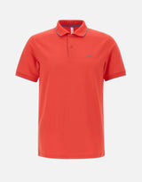 "Small stripes on collar polo" A35110 10 SUN68 