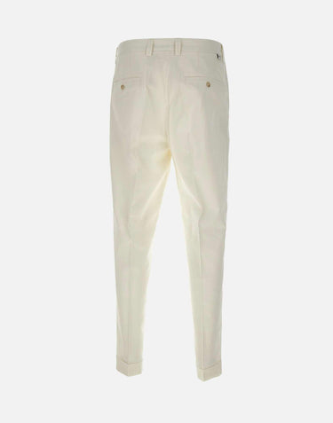 Pantaloni "Chino" in cotone e lyocell B123 51271102 PAOLO PECORA 