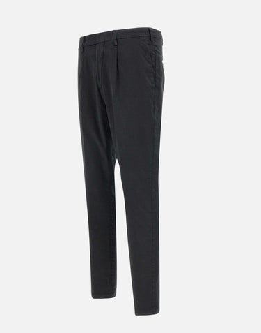 Pantaloni in cotone e seta DVR33FR022 TC001 DEVORE 