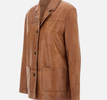 Giacca in pelle "Marina" 5802268 071 HERSKIND 