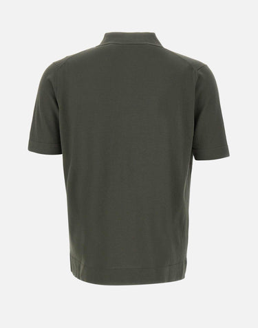 Polo in crepe di cotone PL0MCSK CR14R570 FILIPPO DE LAURENTIIS 