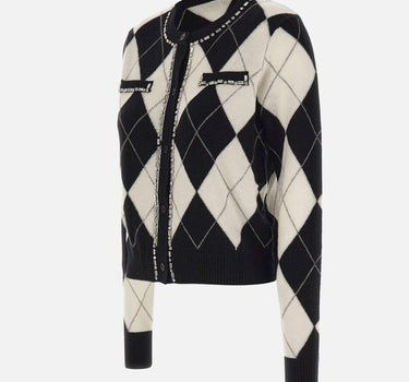 Cardigan Argyle RI5KT007 0001 KAOS 