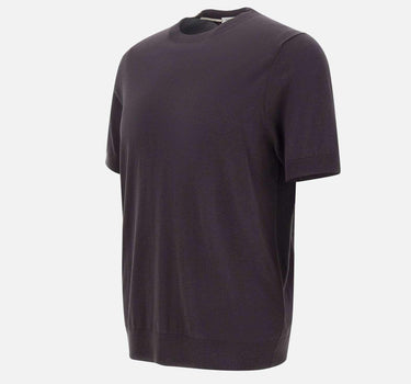 T-shirt in seta e cotone A010 F2002230 PAOLO PECORA 