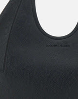 Borsa hobo grande in materiale sintetico con cuciture logo BS76A52E2 110 ELISABETTA FRANCHI 