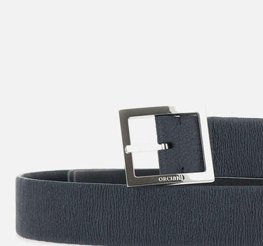 Cintura reversibile Chevrette Double U08323 BN ORCIANI 