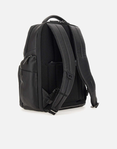 Zaino  "Fast Check" in pelle<BR/> CA4550UB00BM N PIQUADRO 