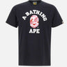 T-shirt "ABC Camo College" 001TEM301004M BKXPK BAPE 