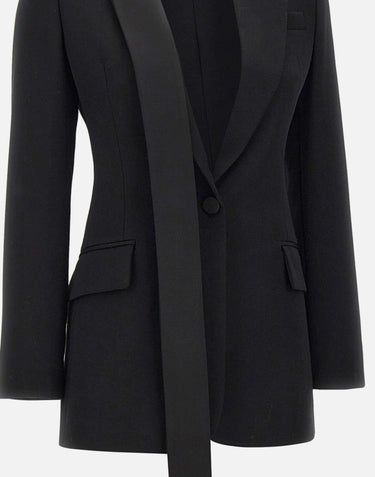 Giacca con foulard 260WCG00089 WWW065AA100 THE ATTICO 