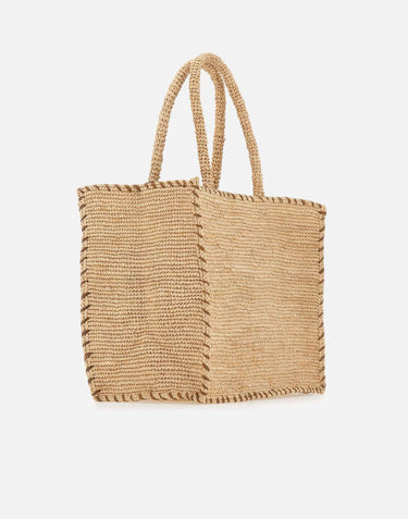Borsa a spalla "Vanity Raffia" VANI013 00435L MC2 SAINT BARTH 