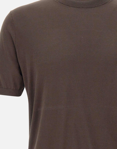 Maglia a maniche corte in misto seta e cotone 300421 170 KANGRA 