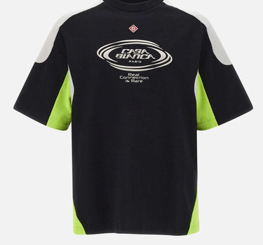 T-shirt over con blocchi di colore MSS26JTS066 01 CASABLANCA 