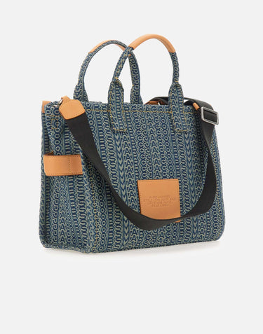"The Cargo Monogram Medium Denim Tote Bag" 2P5HTT016H03 473 MARC JACOBS 