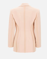 Blazer in crêpe leggero e raso GI24163E2 EA1 ELISABETTA FRANCHI 