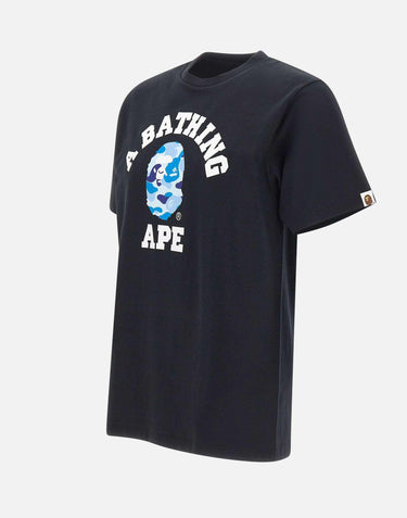 T-shirt "ABC Camo College" 001TEM301004M BKXBL BAPE 