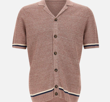 Camicia in maglia di lino e cotone 57194 18671168 GRAN SASSO 