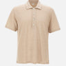 Polo in lino M75POLM01 TES0M12102 ELEVENTY 