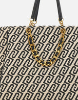 Borsa a spalla grande con monogram AA6116T380A Y9775 LIU-JO 