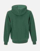 Felpa in cotone con zip e cappuccio SH9809 132 LACOSTE 