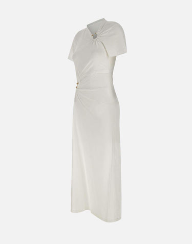 Abito  in cotone stretch 25PJRO062CO0555 P100 RABANNE 