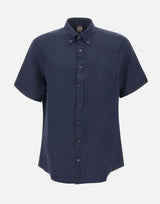 Camicia a maniche corte in lino 8586 6AY68 COLMAR ORIGINALS 