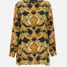 Camicia lunga in seta con stampa floreale WRIA0103 AKI44X0812 ETRO 