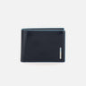 Portafoglio "Blue Square" in pelle PU1392B2R BLU2 PIQUADRO 