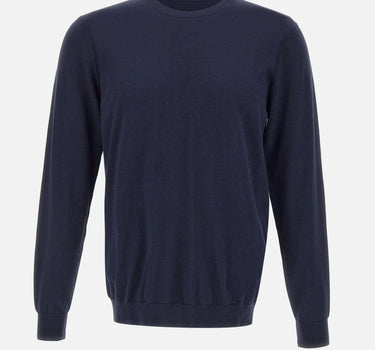 Maglia in seta e cotone DK87046 BLU DIKTAT 