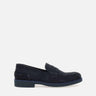 Mocassini "Velour" in camoscio LM10342CR VELURNAVY DUCA DEGLI ABRUZZI 