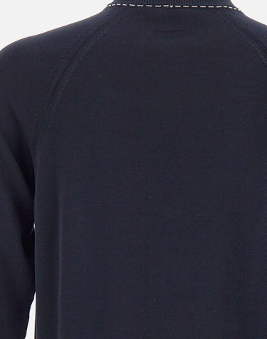 Maglia con profili a contrasto M76MAGM28 MAG0M0151101 ELEVENTY 