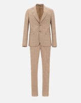 Abito gessato in lana vergine U5001 A562215 UNGARO 