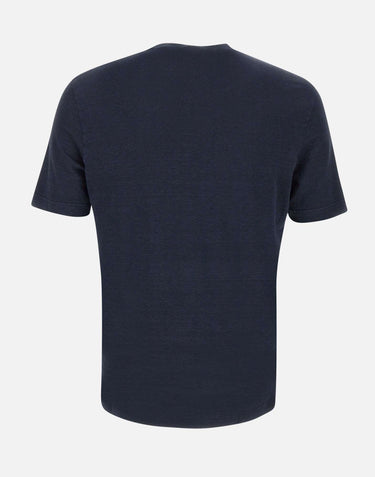 T-shirt in lino TSMC JERLINU890 FILIPPO DE LAURENTIIS 