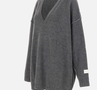 Maglia over con cuciture a contrasto S52HN0016 M13289859M MM6 MAISON MARGIELA 
