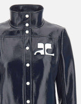 Giacca "Reedition Vinyl" PERCBL005VY0014 NAVY COURREGES 